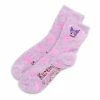 NAKAJIMA CORPORATION Kuromi Fuzzy Polka-dot Socks 1 NAKAJIMA CORPORATION Kuromi Fuzzy Polka-dot Socks