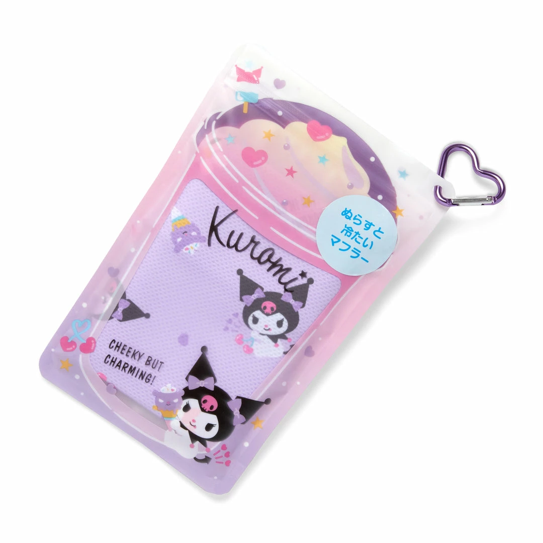 JAPAN ORIGINAL Kuromi Cooling Scarf 4 JAPAN ORIGINAL Kuromi Cooling Scarf