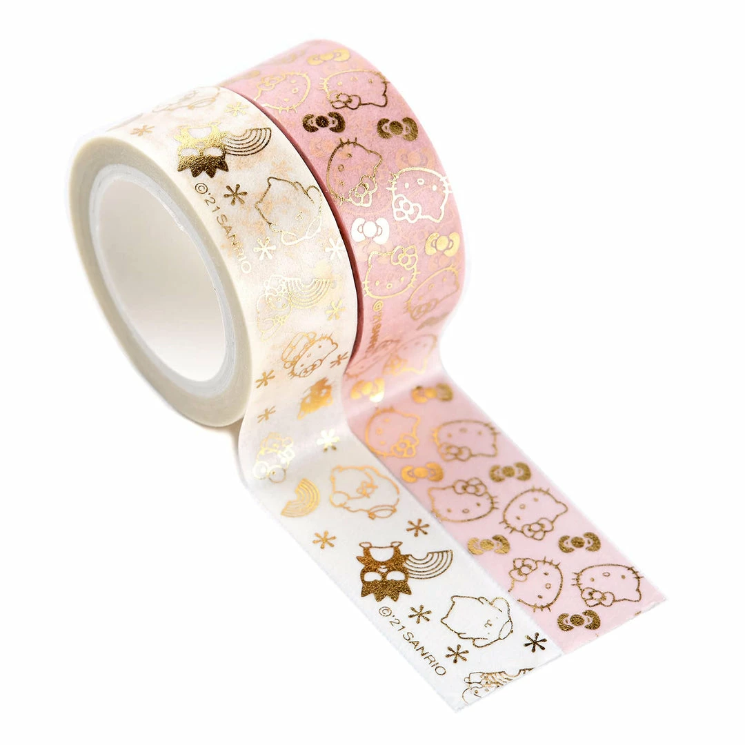 Characters Hello Kitty And Friends X Erin Condren Washi Tape Duo 4 Characters Hello Kitty And Friends X Erin Condren Washi Tape Duo