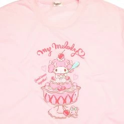 Japan Original Characters My Melody Strawberry Trifle Tee