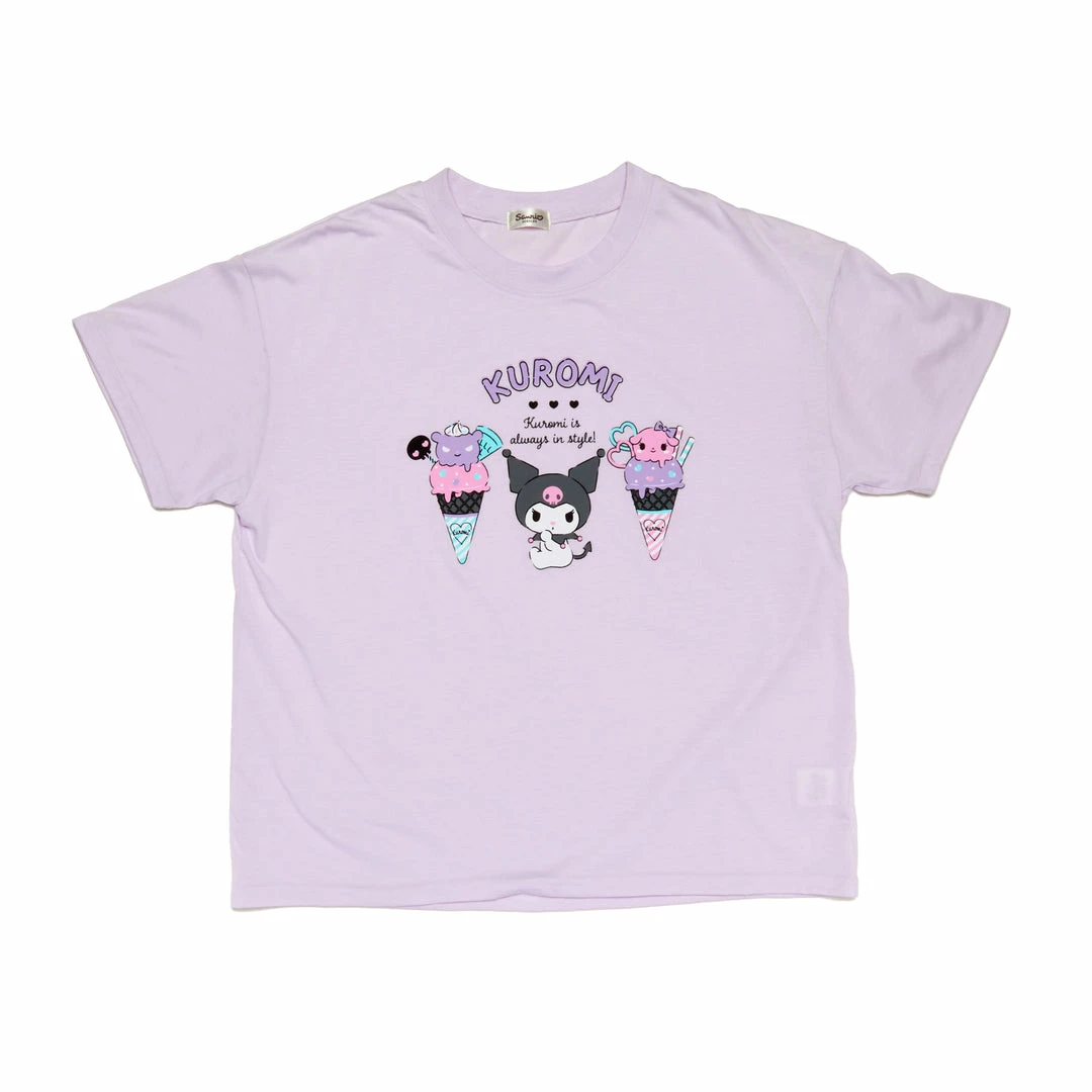 Japan Original Kuromi Ice Cream Tee 3 Japan Original Kuromi Ice Cream Tee