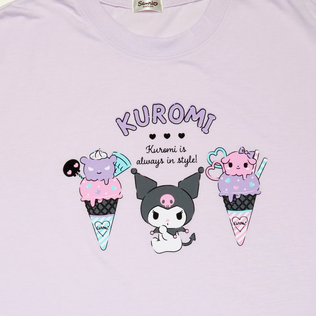 Japan Original Kuromi Ice Cream Tee 4 Japan Original Kuromi Ice Cream Tee