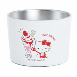 Japan Original Characters Hello Kitty Stainless Steel Dessert Cup