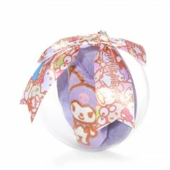 Global Original Kuromi Globe Ornament With Removable Plush New