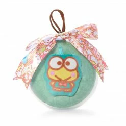 Global Original Keroppi Globe Ornament With Removable Plush
