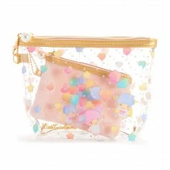 Global Original LittleTwinStars Zipper Pouch Set (Carnival Balloons) Characters