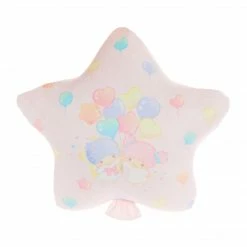 Global Original Characters LittleTwinStars Star 15" Throw Pillow (Carnival Balloons)
