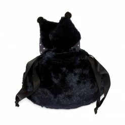 Japan Original New Kuromi Black Bow Drawstring Bag (Romiare Series)