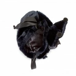 Japan Original New Kuromi Black Bow Drawstring Bag (Romiare Series)