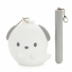 Japan Original Pochacco Glowing Ghost Keychain Bags+