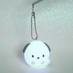 Japan Original Pochacco Glowing Ghost Keychain Bags+