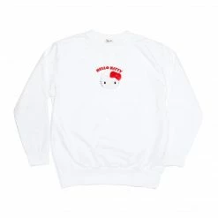 Japan Original Characters Hello Kitty Applique Sweatshirt