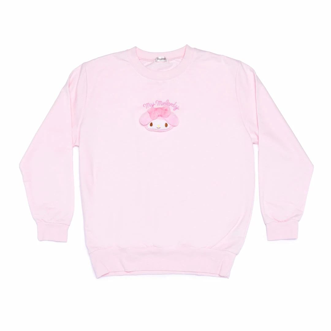 Japan Original Characters My Melody Applique Sweatshirt 3 Japan Original Characters My Melody Applique Sweatshirt
