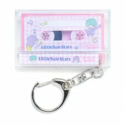 Japan Original LittleTwinStars Cassette Keychain