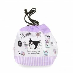 Japan Original Kuromi Drawstring Lunch Bag (Sweets Series)