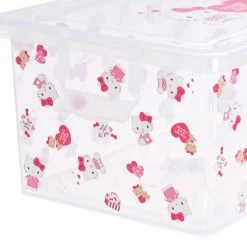 Japan Original Home Hello Kitty Storage Bin (L)