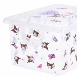 Japan Original Home Kuromi Storage Bin (L)