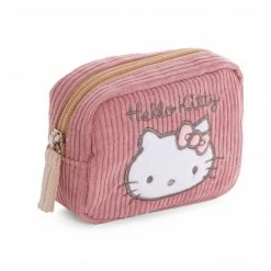 Sanrio Original Hello Kitty Square Pouch (Corduroy Series) Bags+