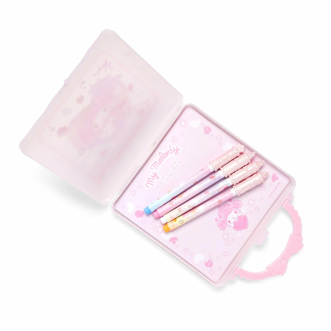 Sanrio New My Melody Memo Sheets & Markers Set 6 Sanrio New My Melody Memo Sheets & Markers Set