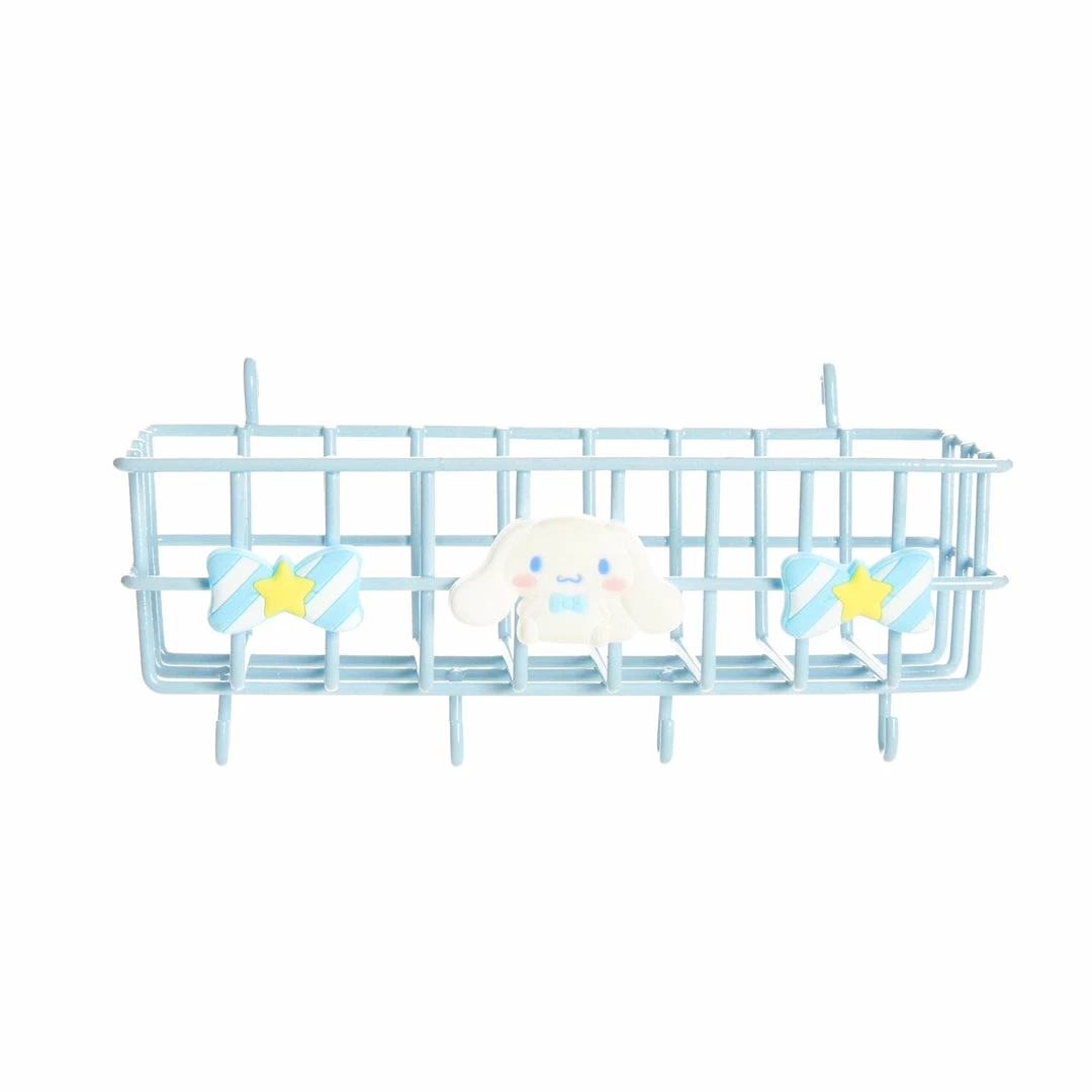 Japan Original Home Cinnamoroll OSHI Grid System Storage Basket 3 Japan Original Home Cinnamoroll OSHI Grid System Storage Basket