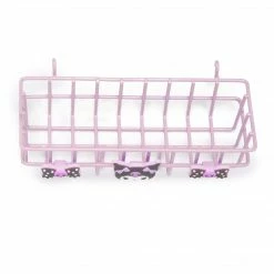 Japan Original Kuromi OSHI Grid System Storage Basket Home