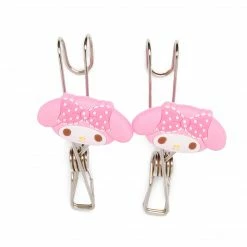 Japan Original My Melody OSHI Grid System Clips (Set Of 2) Characters