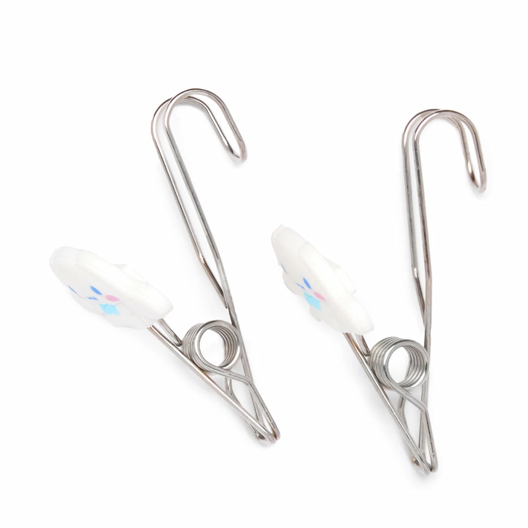 Japan Original Cinnamoroll OSHI Grid System Clips (Set Of 2) Characters 4 Japan Original Cinnamoroll OSHI Grid System Clips (Set Of 2) Characters