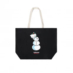 The Hundreds Is Huge Characters Hello Kitty X The Hundreds Snowman Tote (Black)