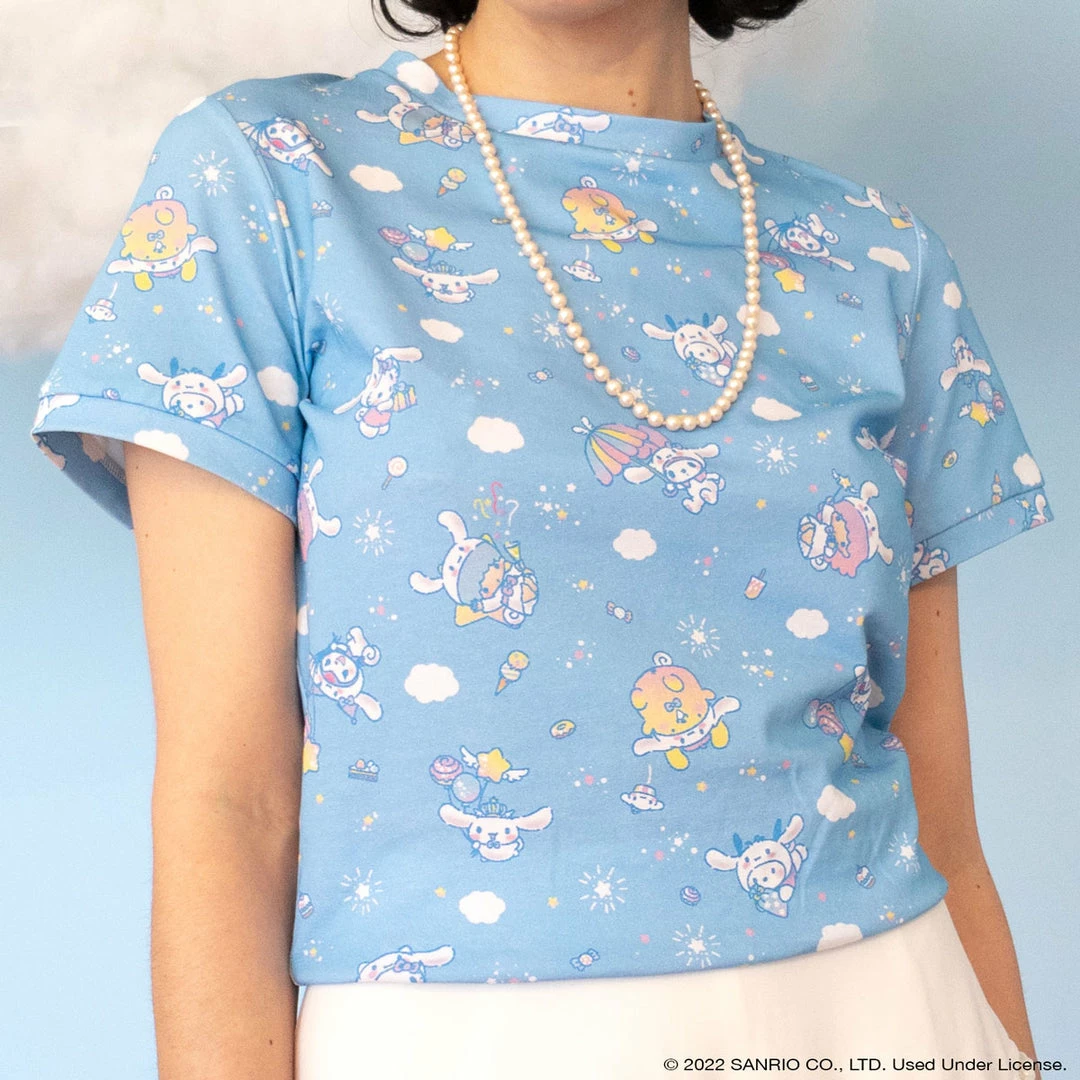 JapanLA Cinnamoroll 20th Anniversary Moxie Crop Tee JapanLA X Hello Kitty & Friends Spirit Jerseys 4 JapanLA Cinnamoroll 20th Anniversary Moxie Crop Tee JapanLA X Hello Kitty & Friends Spirit Jerseys