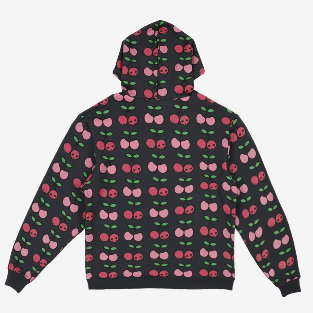 BIOWORLD Kuromi X Dumbgood Cherries Hoodie 5 BIOWORLD Kuromi X Dumbgood Cherries Hoodie