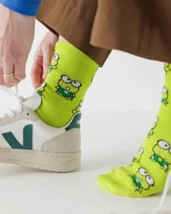 Baggu Corporation Keroppi X Baggu Crew Sock 8 Baggu Corporation Keroppi X Baggu Crew Sock