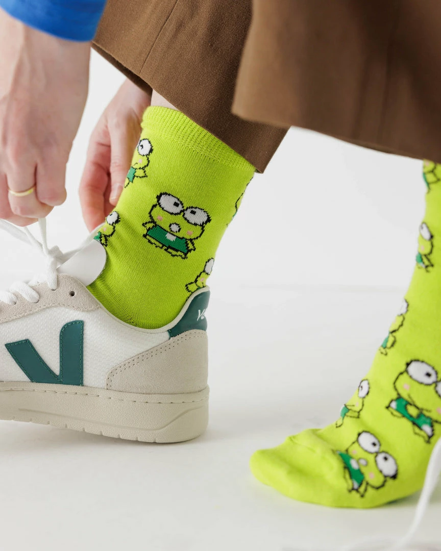 Baggu Corporation Keroppi X Baggu Crew Sock 5 Baggu Corporation Keroppi X Baggu Crew Sock