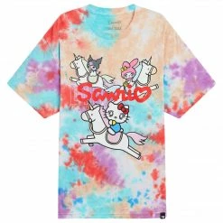 Dim Mak Collection Characters DIM MAK X Sanrio Unicorn Friends Tee Kaleidoscope Tie Dye