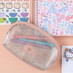 Erin Condren Glitter Pencil Pouch Characters