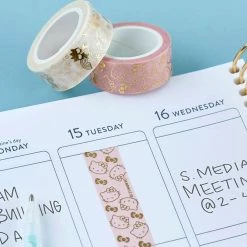 Characters Hello Kitty And Friends X Erin Condren Washi Tape Duo 7 Characters Hello Kitty And Friends X Erin Condren Washi Tape Duo