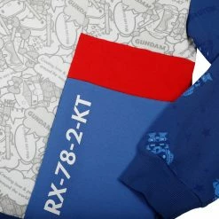 BIOWORLD Hello Kitty X Gundam Colorblock Hoodie