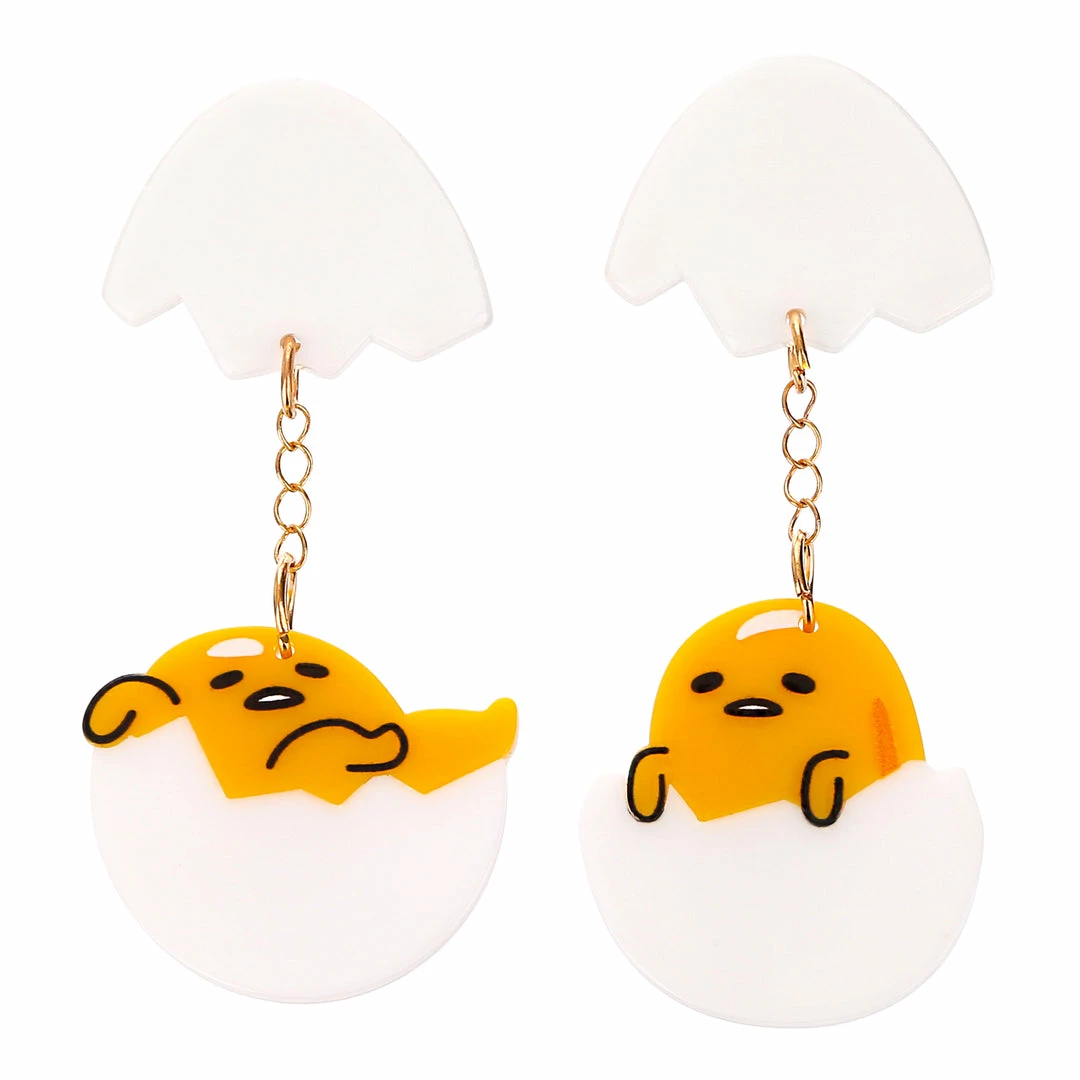 Gudetama Irregular Choice Egg-stra Earrings 3 Gudetama Irregular Choice Egg-stra Earrings