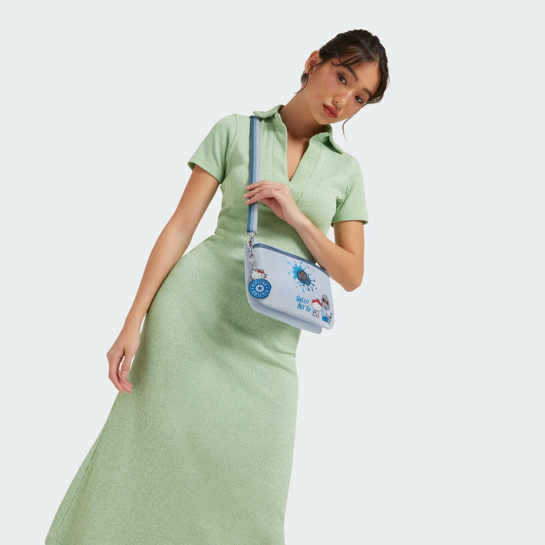 Kipling Retail, LLC Hello Kitty X Kipling Get Creative Riri Crossbody Bag Characters 4 Kipling Retail, LLC Hello Kitty X Kipling Get Creative Riri Crossbody Bag Characters