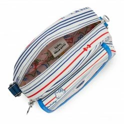 Kipling Retail, LLC Characters Hello Kitty X Kipling Classic Stripes Stelma Crossbody Bag