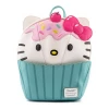 Hello Kitty Loungefly Cupcake Mini Backpack New