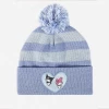 BIOWORLD Kuromi & My Melody X Dumbgood Striped Beanie Characters