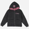 BIOWORLD Kuromi & My Melody X Dumbgood Reversible Sherpa Zip Hoodie