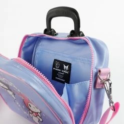 BIOWORLD My Melody & Kuromi X Dumbgood Mini Suitcase Bag Characters