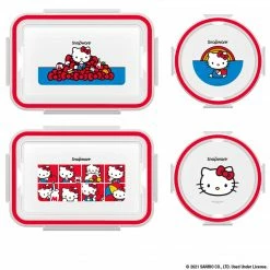Instant Brands Hello Kitty X Snapware Plastic Kitchen Containers (Set Of 4) Characters