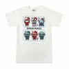 BIOWORLD Hello Kitty X Gundam Love & Peace Tee Characters