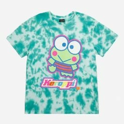 BIOWORLD Keroppi X Dumbgood Tie-dye Tee