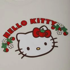BIOWORLD Apparel Hello Kitty X Dumbgood Strawberry Tee