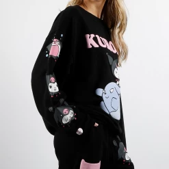 BIOWORLD Kuromi X Dumbgood Crewneck Sweatshirt