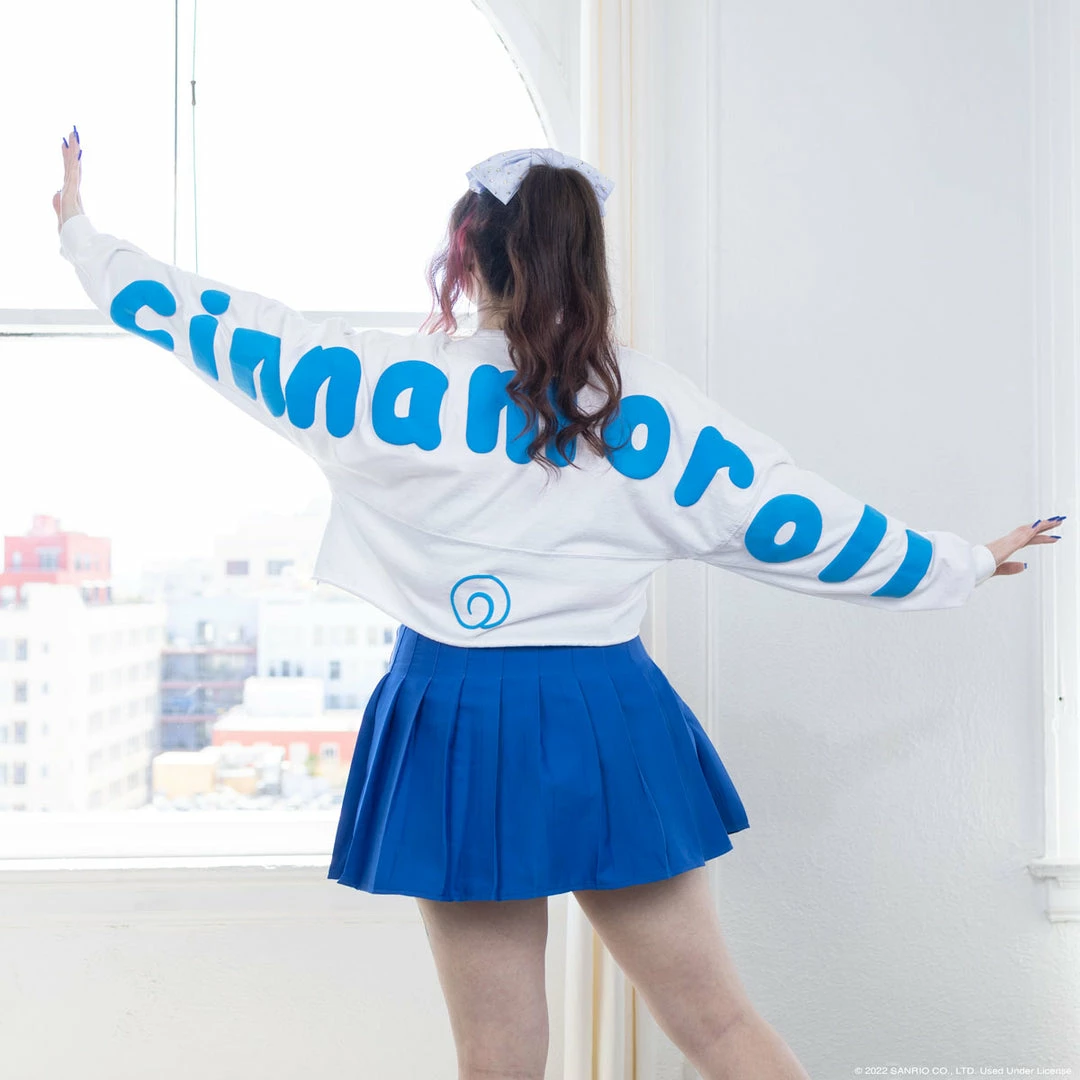 Cinnamoroll JapanLA Cropped Spirit Jersey New 4 Cinnamoroll JapanLA Cropped Spirit Jersey New