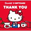 Sanrio.com Thank You E-Gift Card Characters
